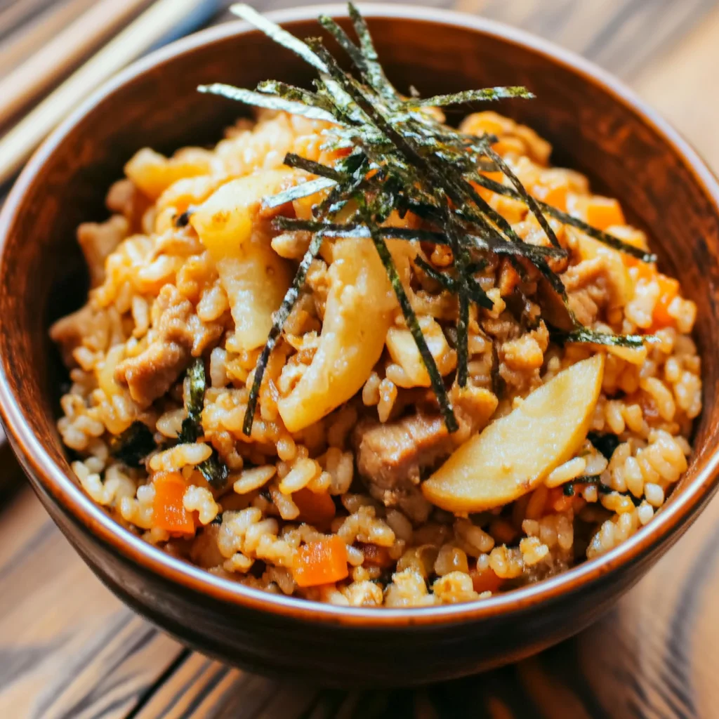 Delicious Gobo and Miso Takikomi Gohan Recipe