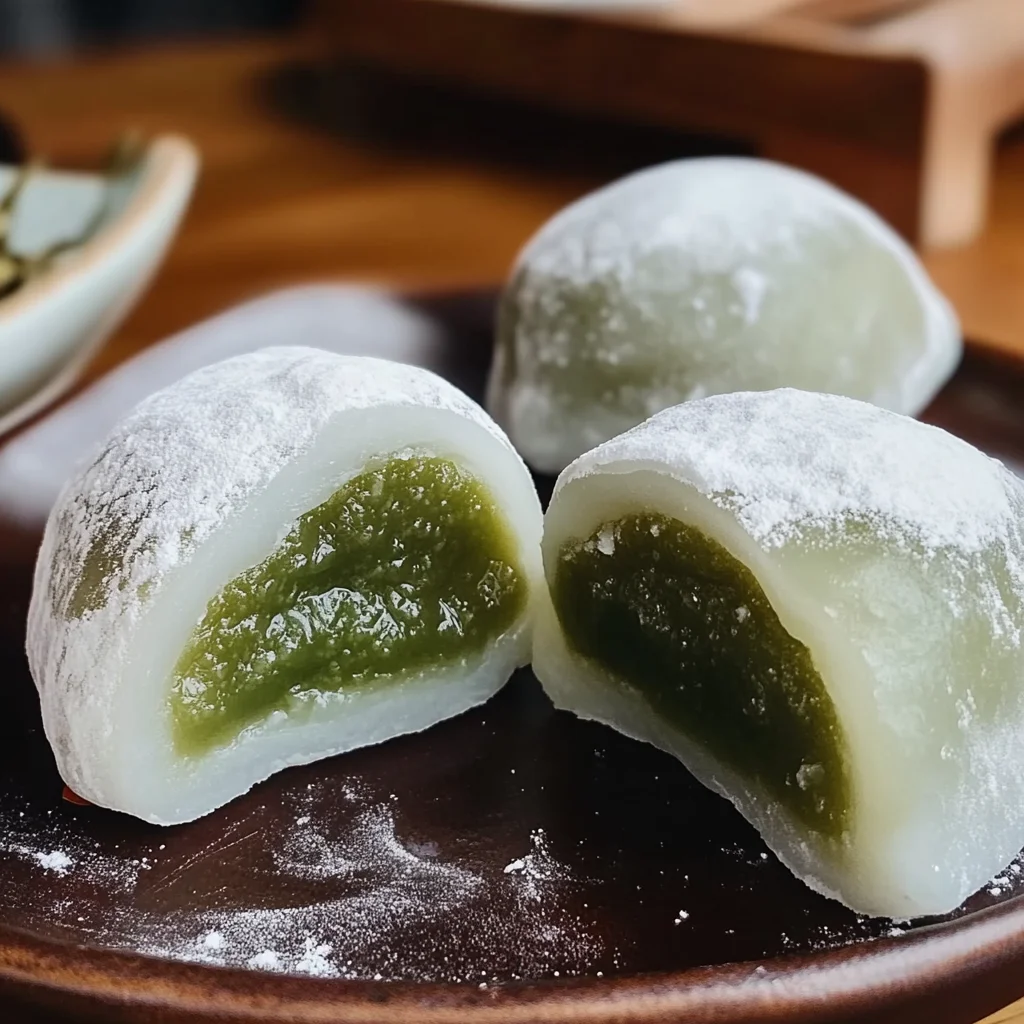 Delicious Green Tea Mochi Recipe (Easy and Chewy!)