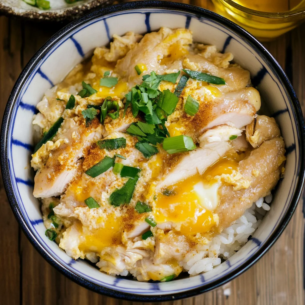 Delicious Oyakodon Recipe: Cozy Chicken and Egg Rice Bowl