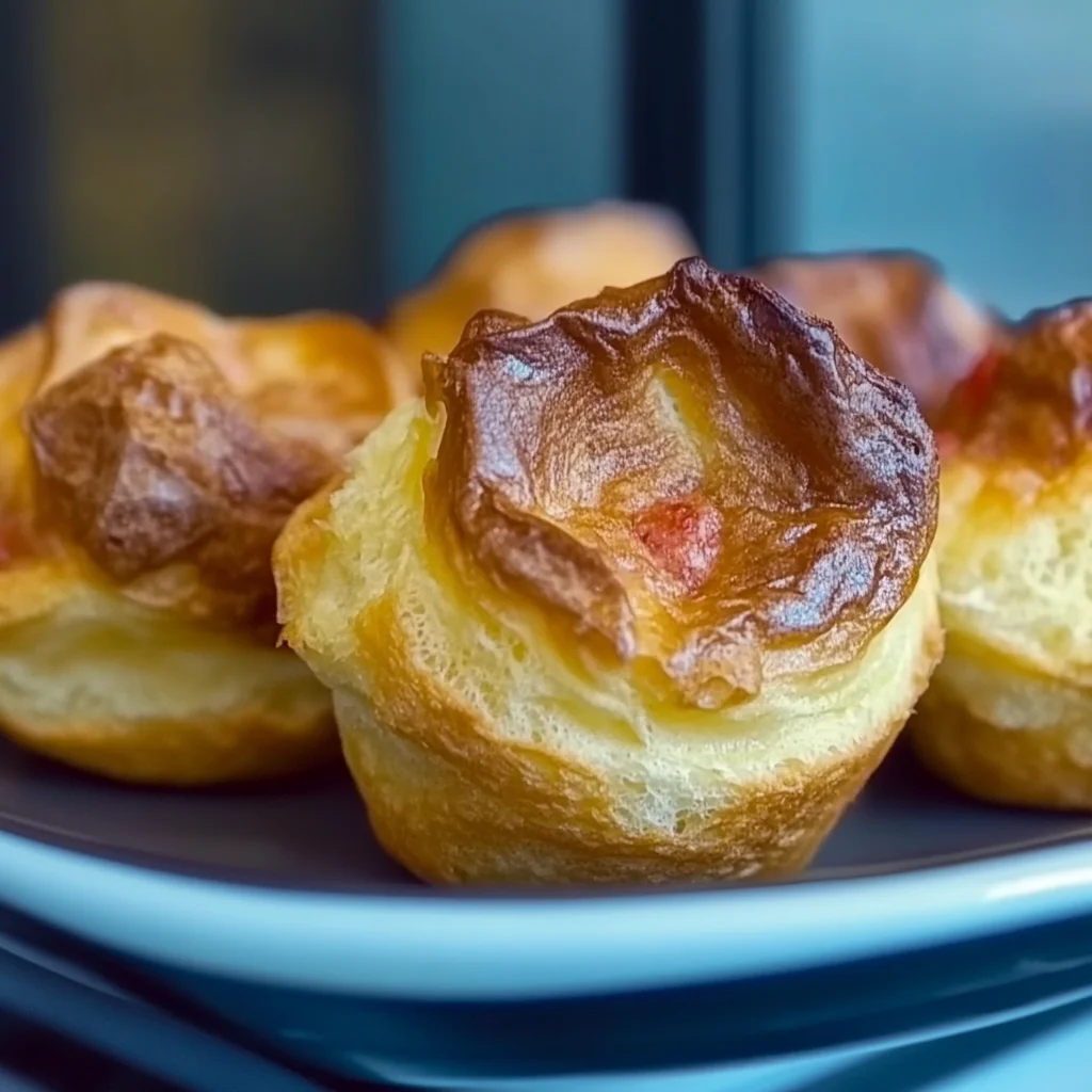 Delicious Popovers with Sweet Strawberry Butter Recipe
