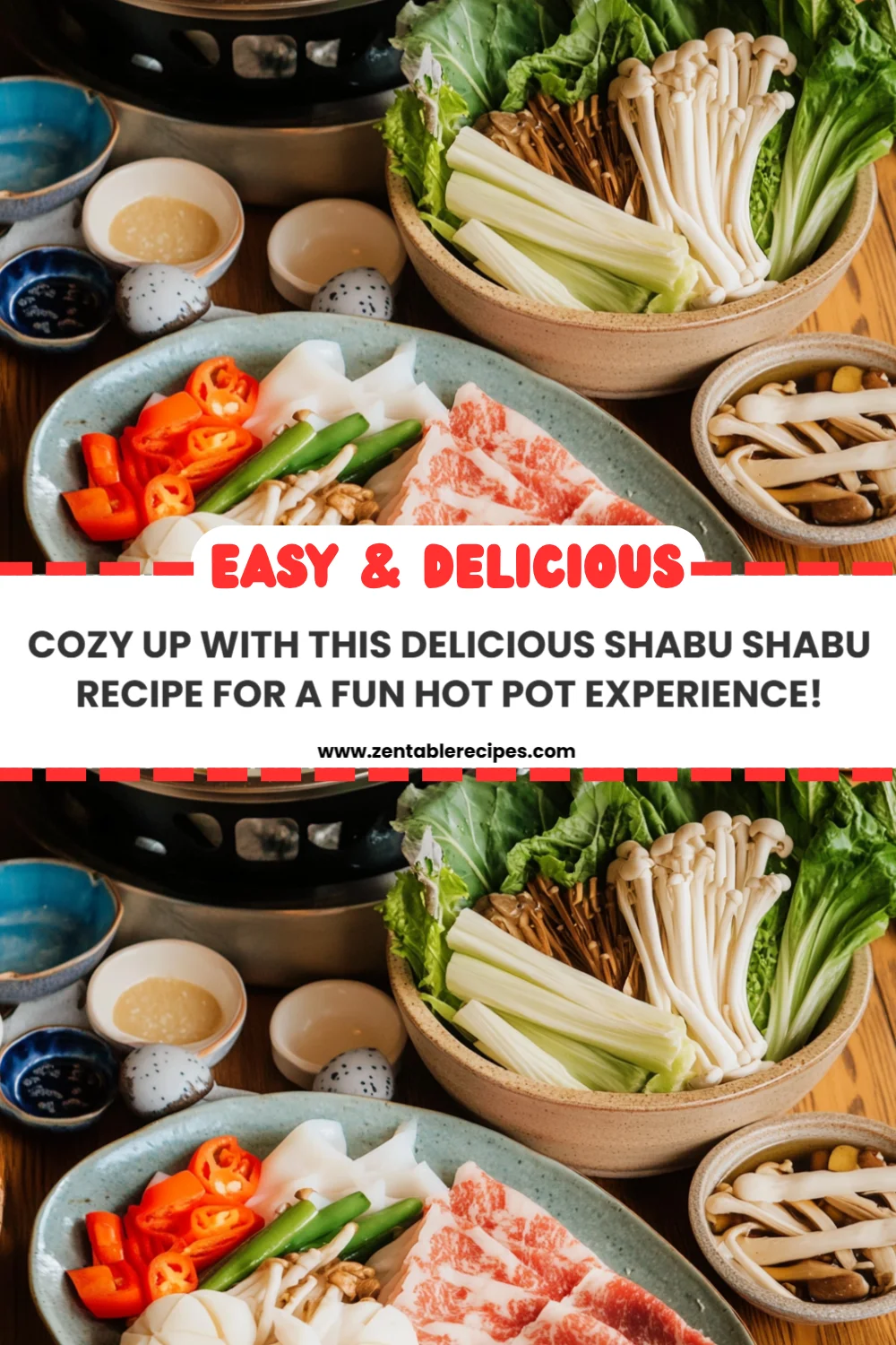 Cozy Up with This Delicious Shabu Shabu Recipe for a Fun Hot Pot Experience!