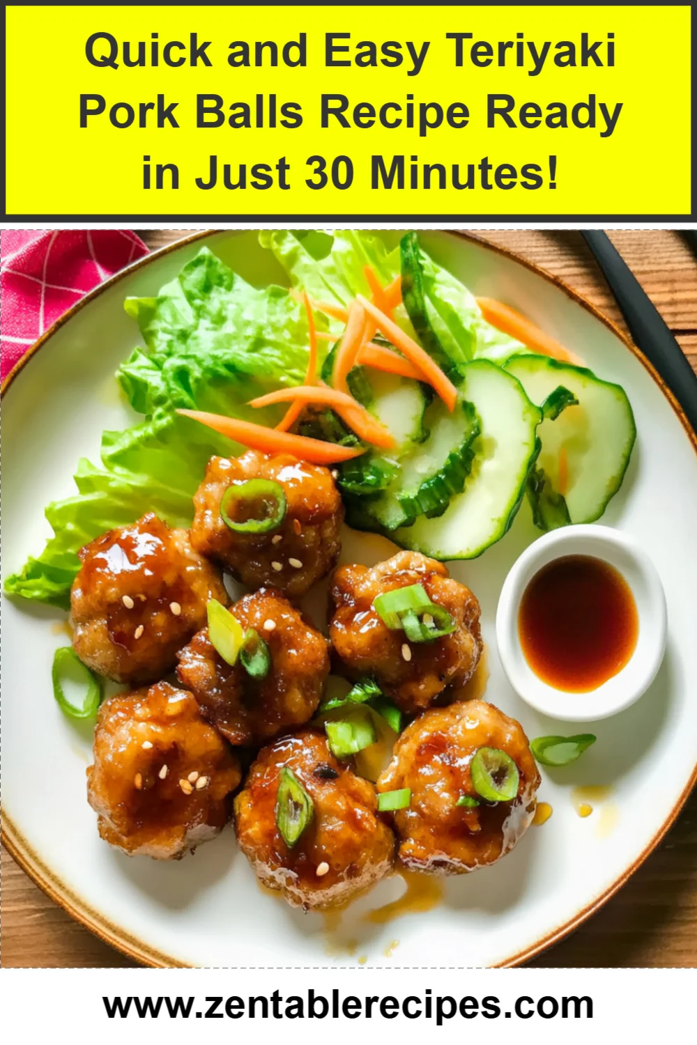 Quick and Easy Teriyaki Pork Balls Recipe Ready in Just 30 Minutes!