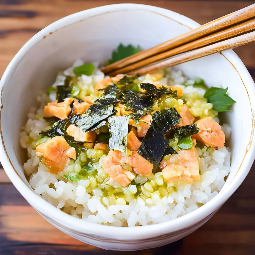 Delightful Ochazuke Recipe: Cozy Green Tea Over Rice