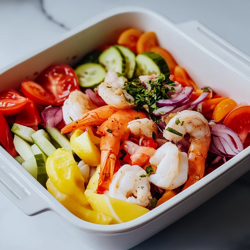 Delightful Seafood Salad with Vinaigrette Recipe