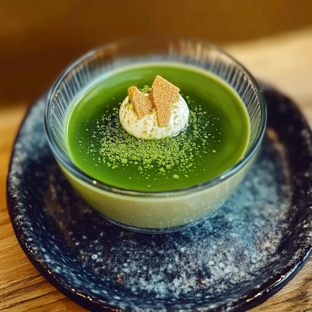 Delightfully Easy Matcha Vegan Panna Cotta Recipe