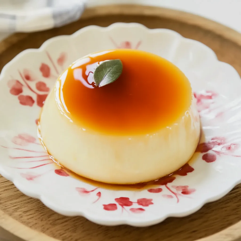 Silky Japanese Purin Custard Pudding Recipe