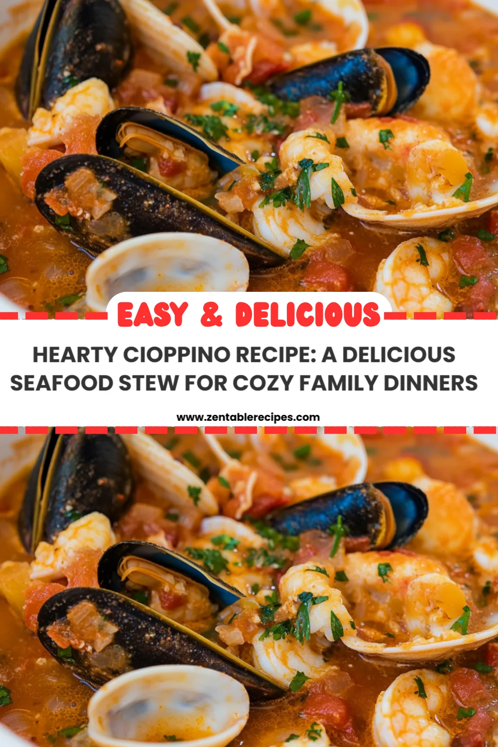 Hearty Cioppino Recipe: A Delicious Seafood Stew for Cozy Family Dinners