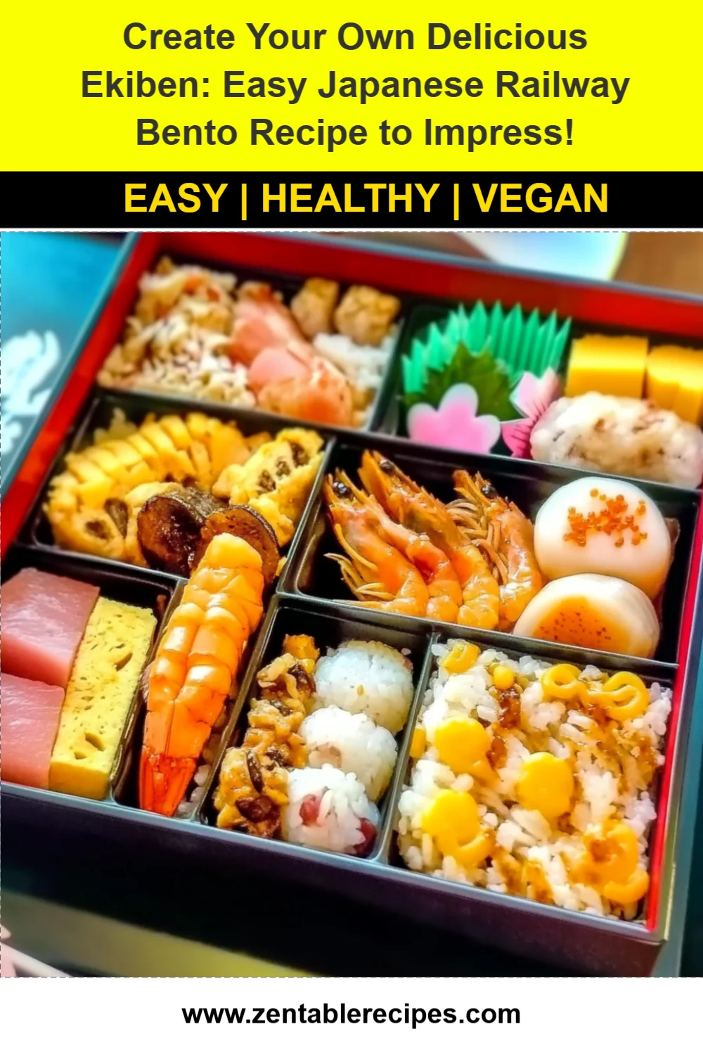 Create Your Own Delicious Ekiben: Easy Japanese Railway Bento Recipe to Impress!