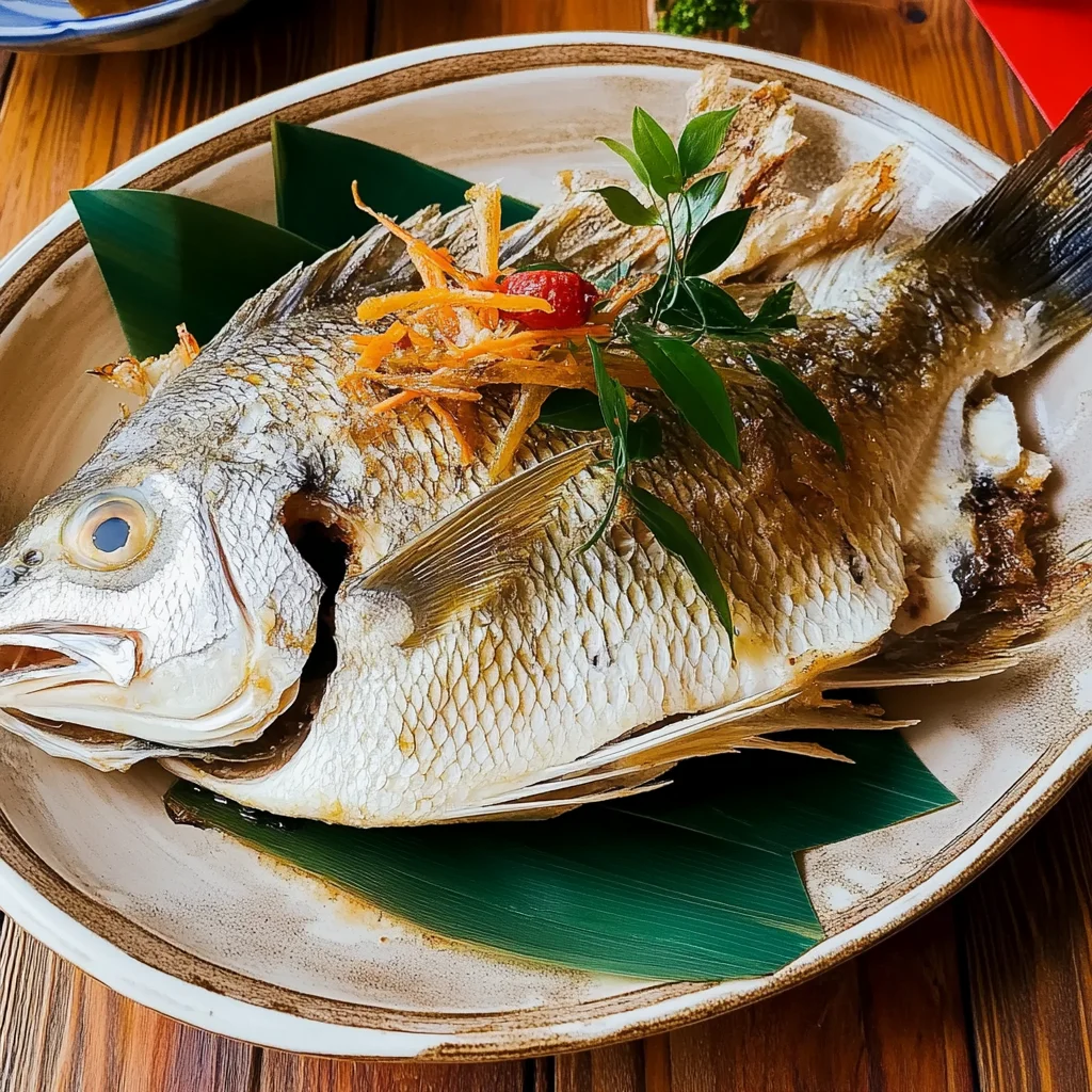 Delicious Japanese Baked Sea Bream Recipe (Easy and Flavorful!)
