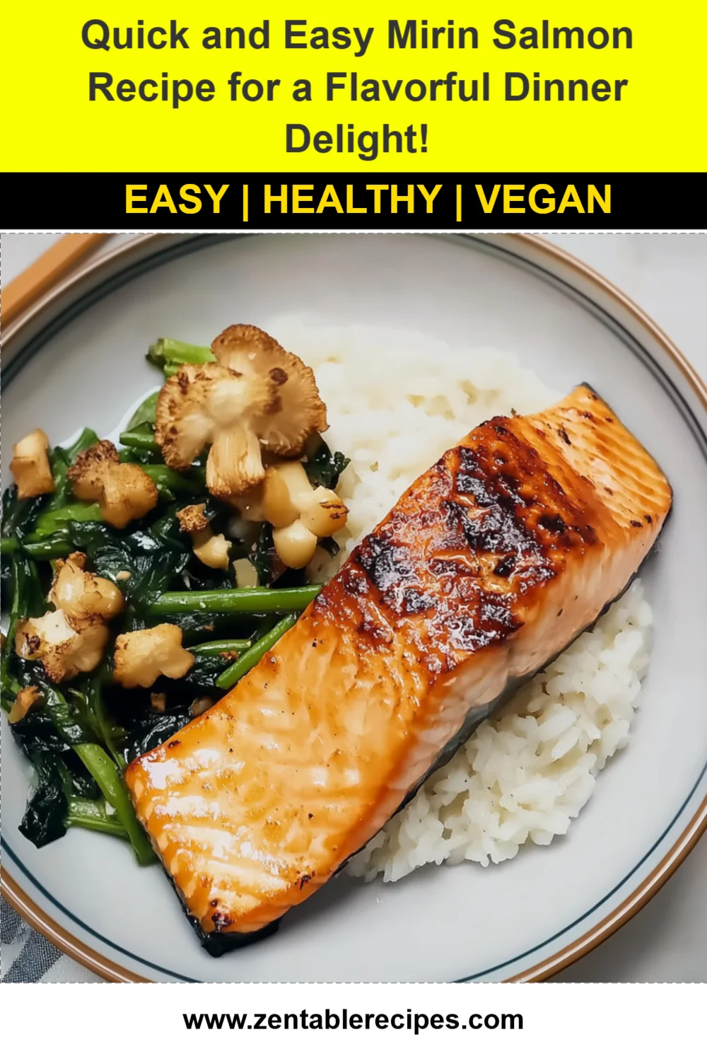 Quick and Easy Mirin Salmon Recipe for a Flavorful Dinner Delight!
