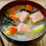 Delicious Sanpeijiru (Japanese Salmon Soup) Recipe