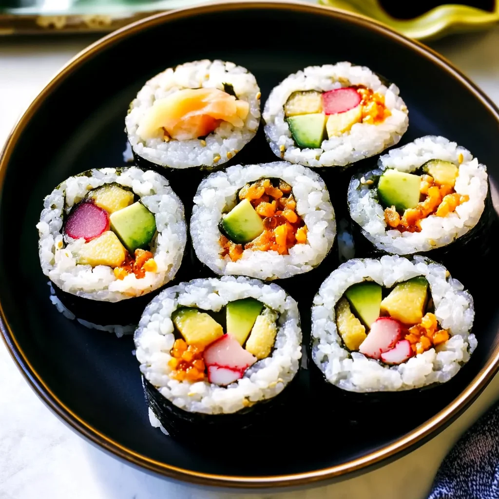Delicious Sushi with White Rice Recipe (Quick and Easy!)