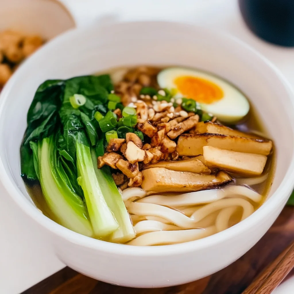 Delicious Vegetarian Udon Recipe (Quick and Comforting!)