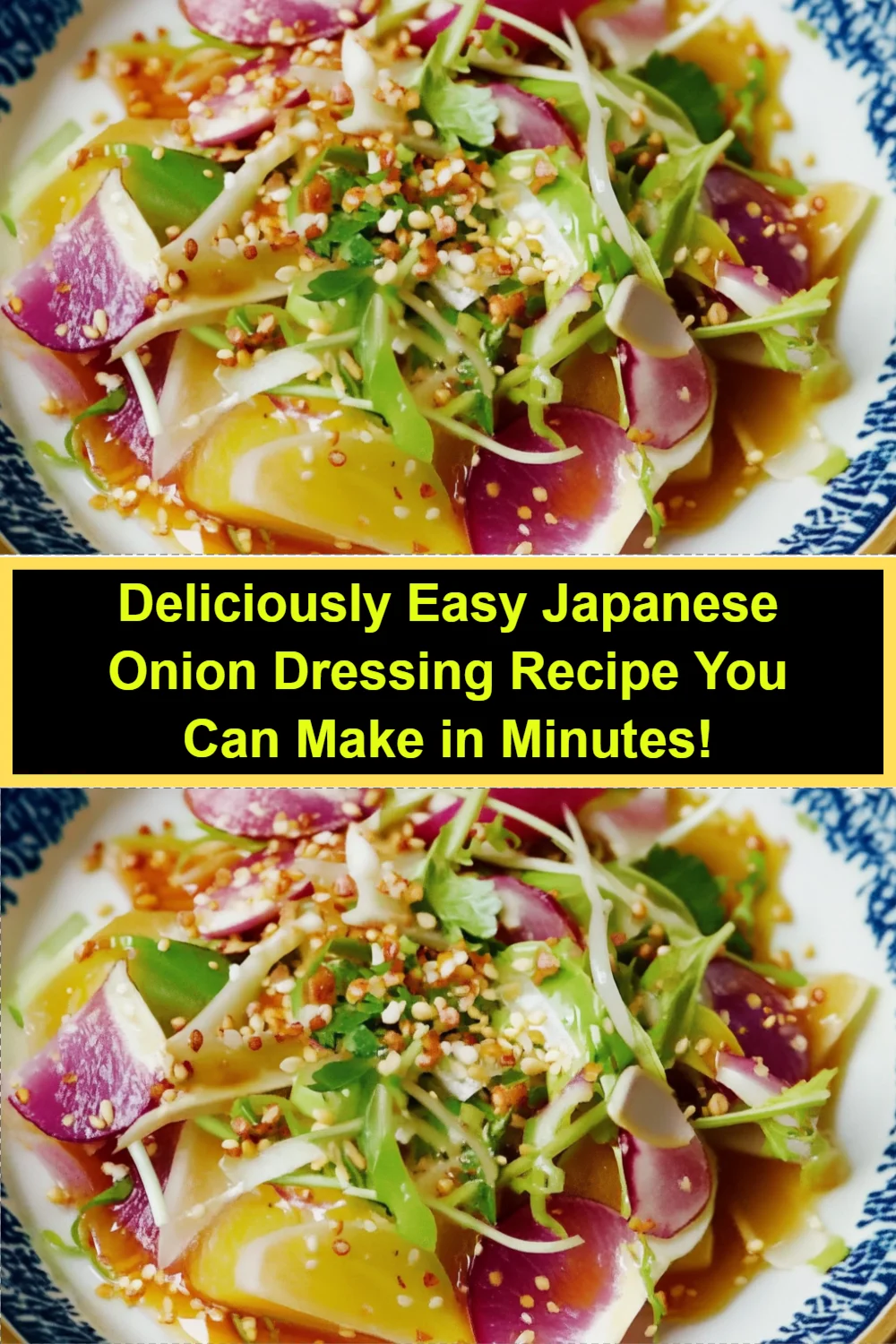 Deliciously Easy Japanese Onion Dressing Recipe You Can Make in Minutes!