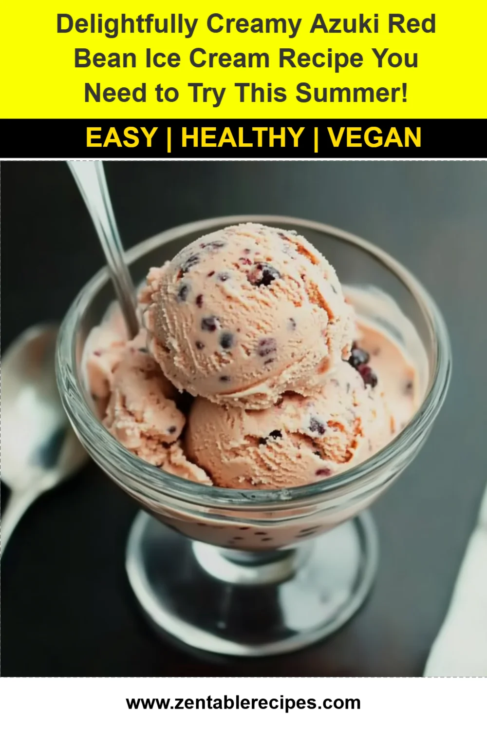 Delightfully Creamy Azuki Red Bean Ice Cream Recipe You Need to Try This Summer!