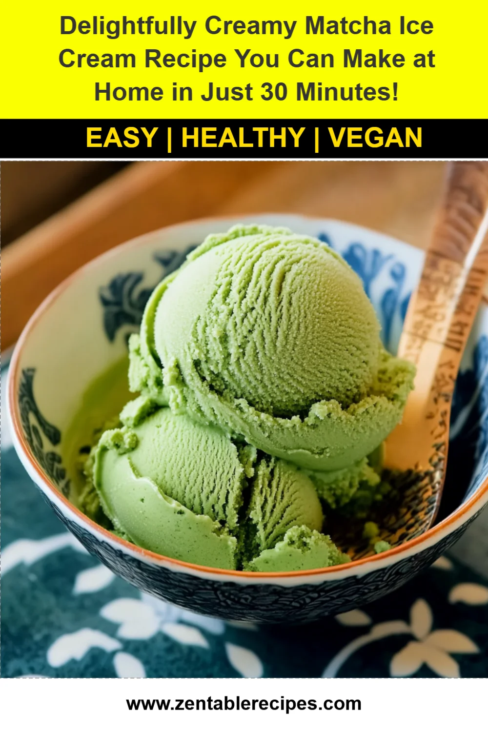 Delightfully Creamy Matcha Ice Cream Recipe You Can Make at Home in Just 30 Minutes!