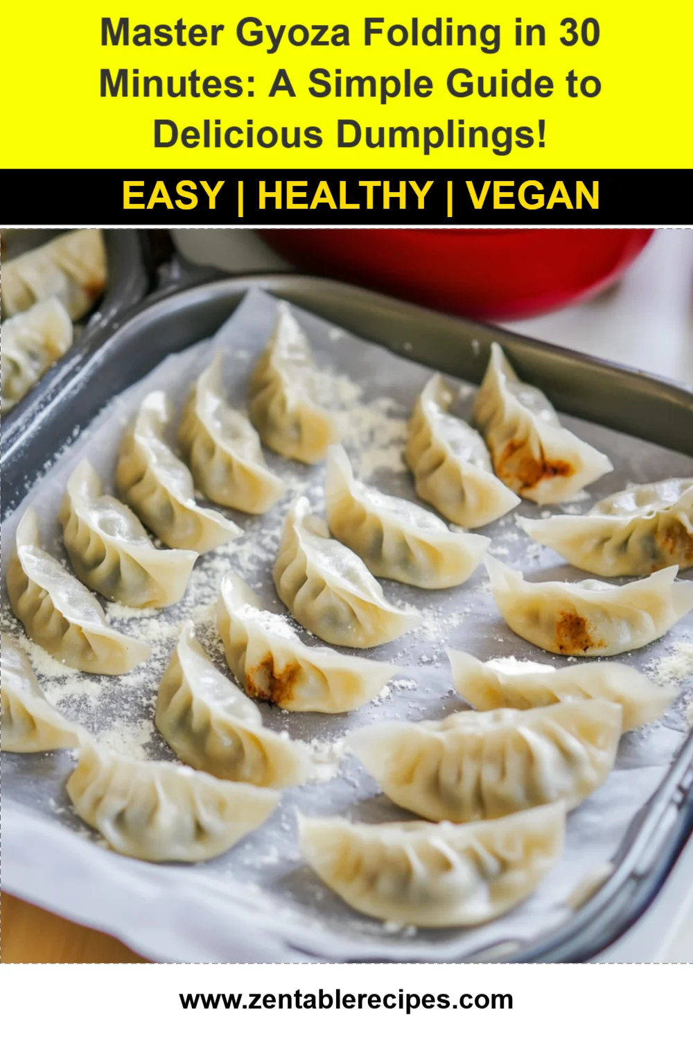 Master Gyoza Folding in 30 Minutes: A Simple Guide to Delicious Dumplings!