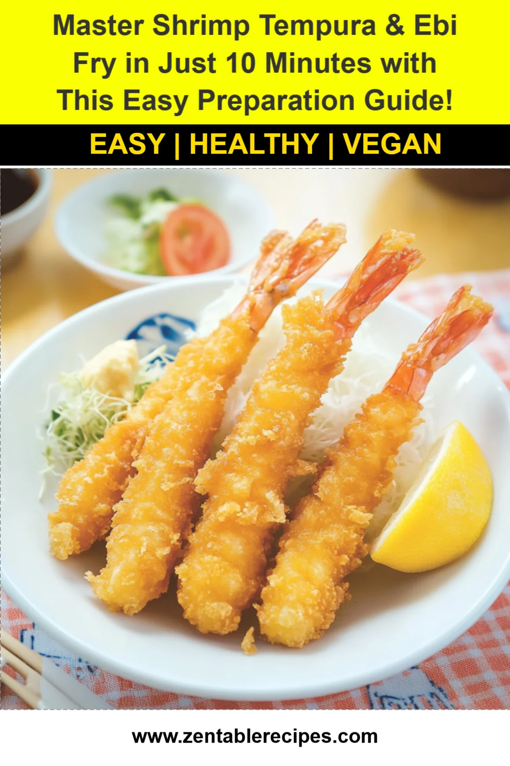 Master Shrimp Tempura & Ebi Fry in Just 10 Minutes with This Easy Preparation Guide!