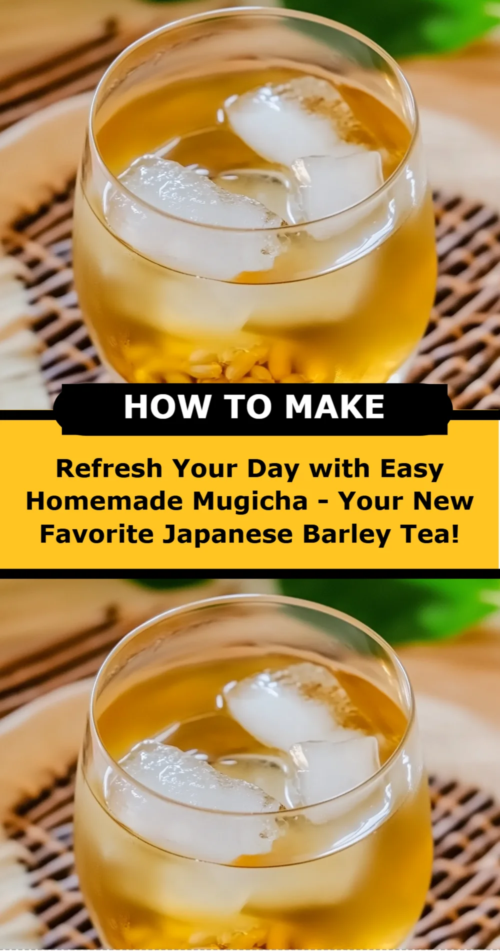 Refresh Your Day with Easy Homemade Mugicha - Your New Favorite Japanese Barley Tea!
