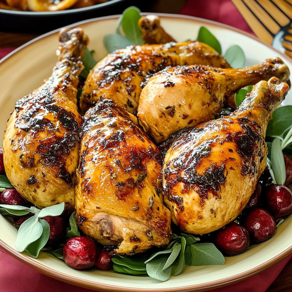 Honey Soy Glazed Spatchcock Chicken Recipe