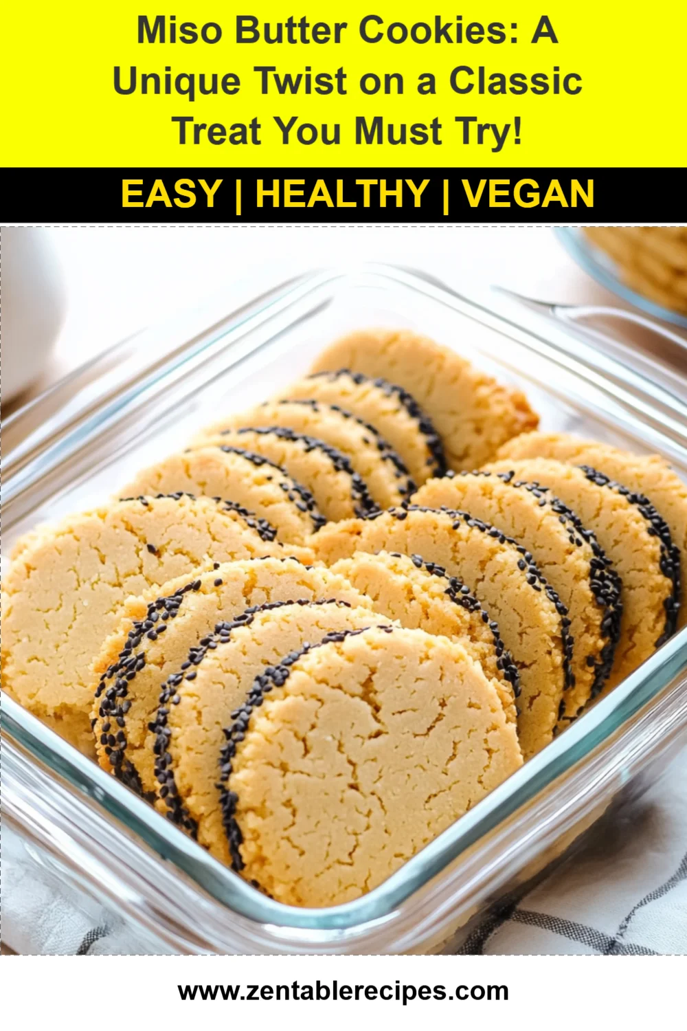 Miso Butter Cookies: A Unique Twist on a Classic Treat You Must Try!