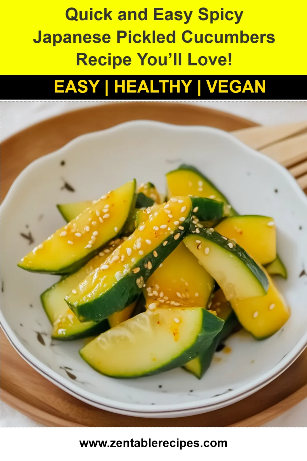 Quick and Easy Spicy Japanese Pickled Cucumbers Recipe You’ll Love!