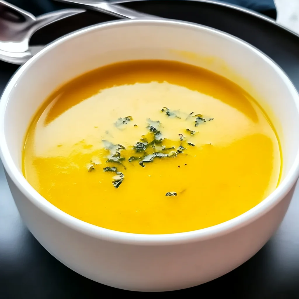 Warm and Creamy Kabocha Soup Recipe