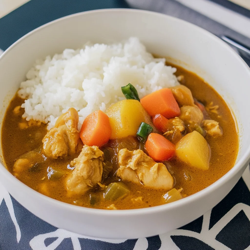 Delicious Japanese Chicken Curry Recipe (Comfort in a Bowl)