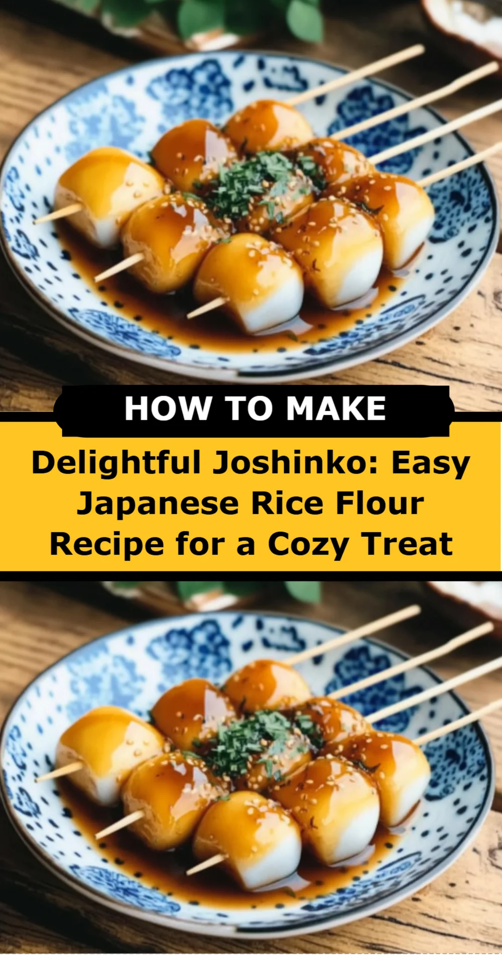 Delightful Joshinko: Easy Japanese Rice Flour Recipe for a Cozy Treat