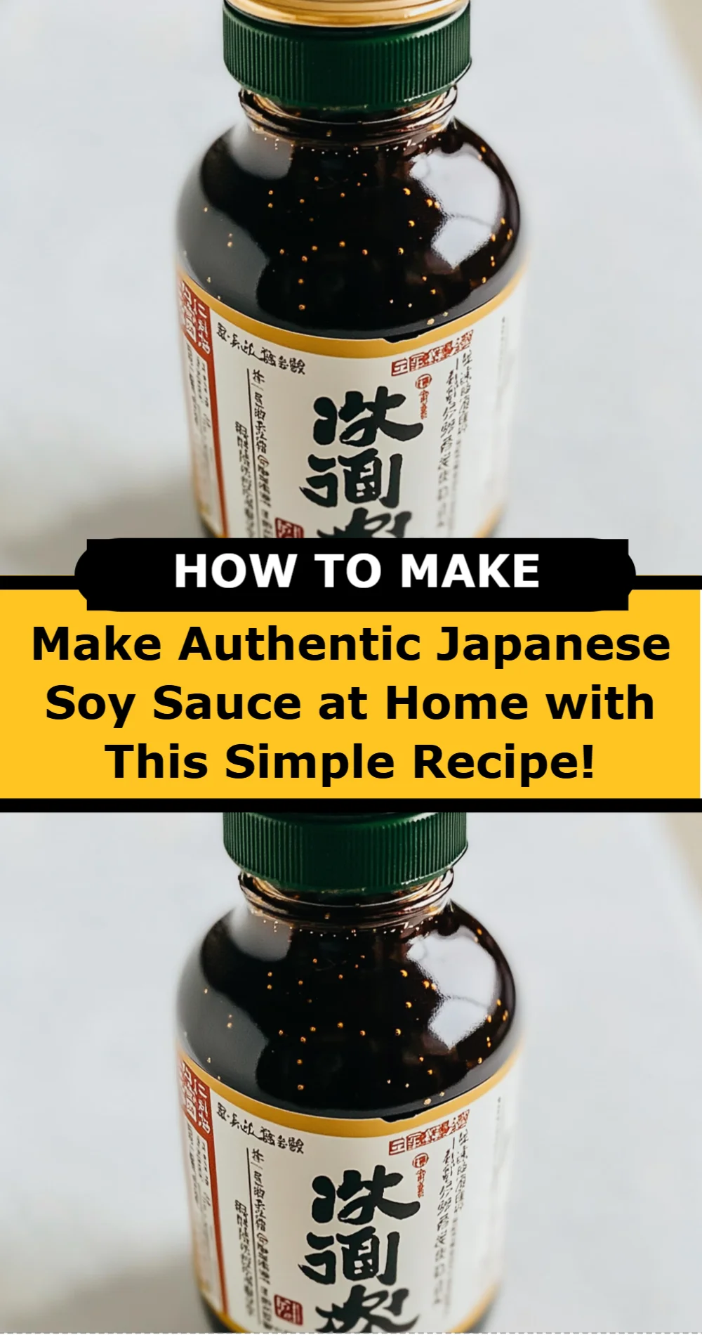 Make Authentic Japanese Soy Sauce at Home with This Simple Recipe!
