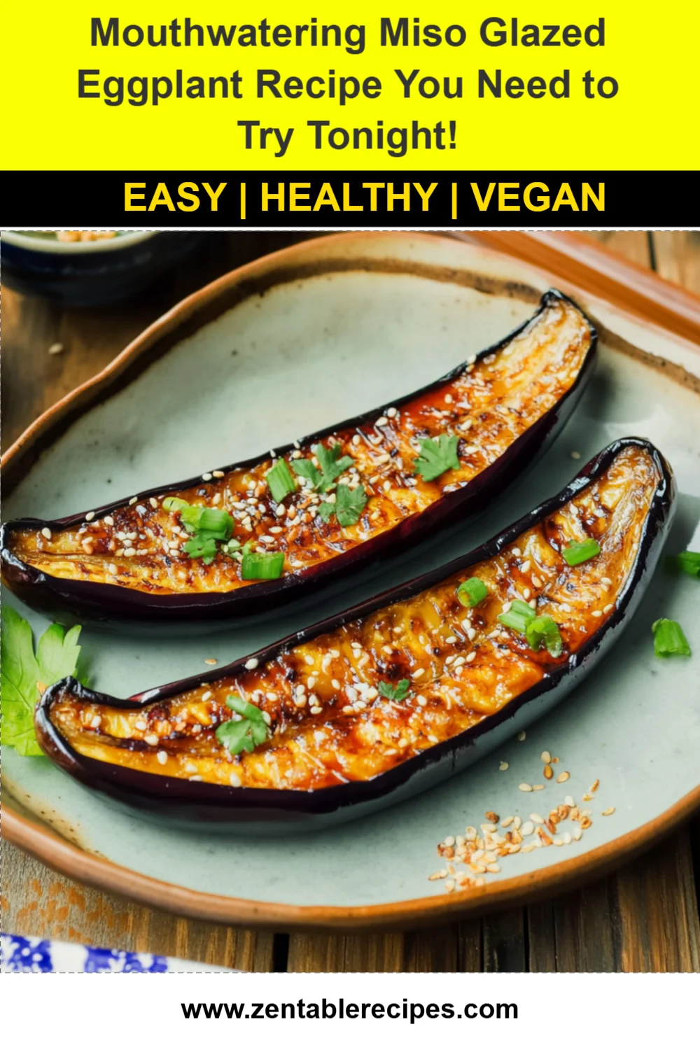 Mouthwatering Miso Glazed Eggplant Recipe You Need to Try Tonight!