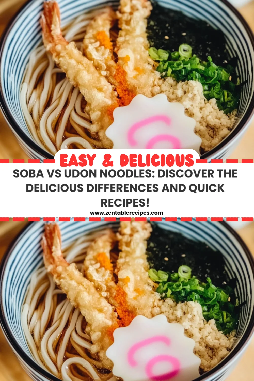 Soba vs Udon Noodles: Discover the Delicious Differences and Quick Recipes!