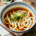 Warm and Comforting Udon Noodle Soup (Kake Udon) Recipe
